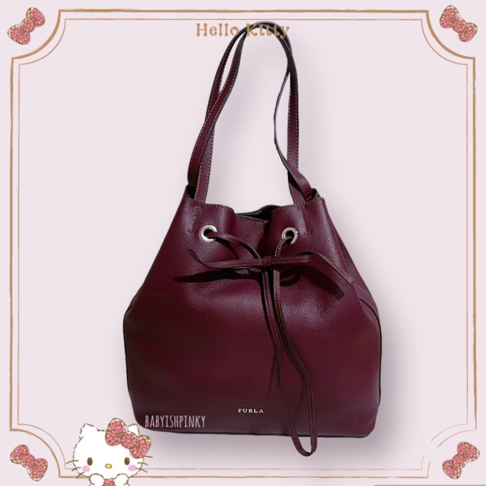 Furla Shoulder Bucket Bag